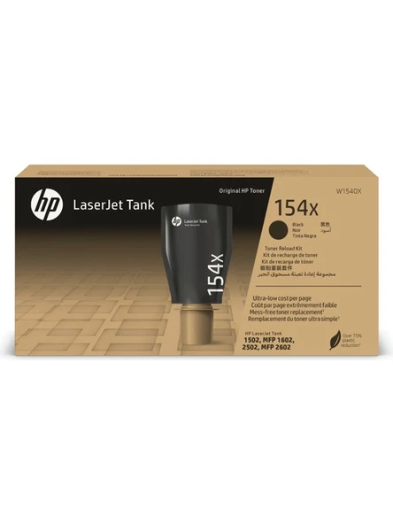 Hp 154X Laserjet Tank Toner Dolum Kiti Siyah W1540X ürün görseli 1