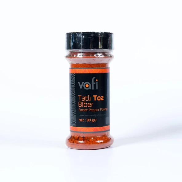 Vafi Baharat Serisi Tatlı Toz Biber 80 gr ürün görseli 1