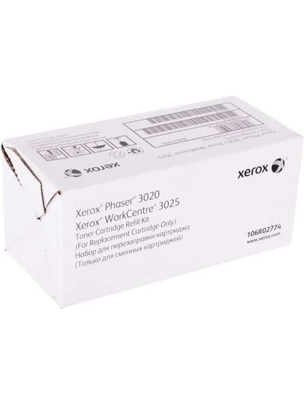 Xerox 106R02774 Phaser 3020-3025 Tnr Refill Kit 1500SYF Toner Tozuxerox Phaser - 1