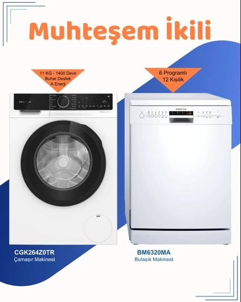 Profilo 2'li Avantajlı Set ( BM6320MA - CGK264Z0TR )