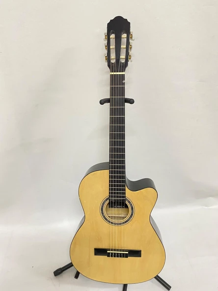 Toledo LC-3900CNL 4/4 Klasik Gitar (Natural)-OUTLET Minör Kozmetik Kusurlu (SIFIR ÜRÜN Ton ve Sap Dengesi Sorunsuz) - 4