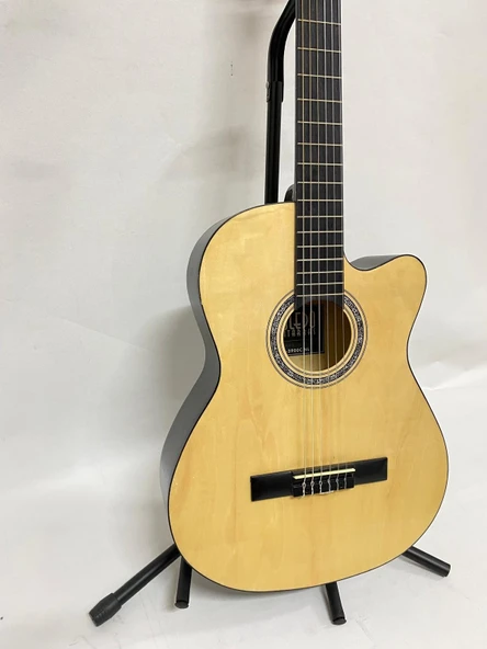 Toledo LC-3900CNL 4/4 Klasik Gitar (Natural)-OUTLET Minör Kozmetik Kusurlu (SIFIR ÜRÜN Ton ve Sap Dengesi Sorunsuz) - 3