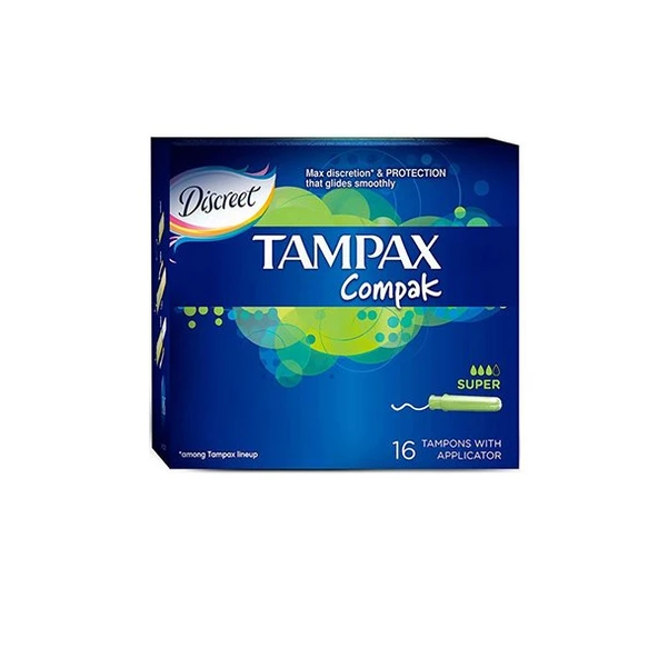 Tampax Tampon Süper 16 lı ürün görseli 1