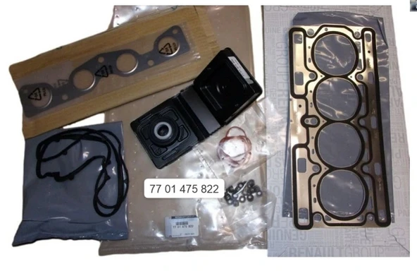 Motor Üst Conta Takımı (SKC'li) Renault Clio 3-4 Modus Symbol Thalia 1.2 16V D4F 7701475822 MAİS ürün görseli 1