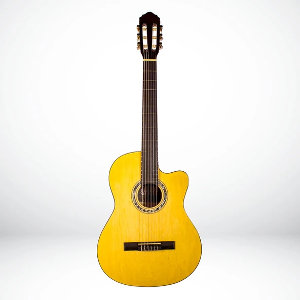 Toledo LC-3900CNL 4/4 Klasik Gitar (Natural)-OUTLET Minör Kozmetik Kusurlu (SIFIR ÜRÜN Ton ve Sap Dengesi Sorunsuz)