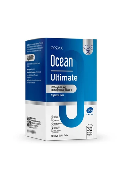 Ocean Ultimate Omega 3 30 Kapsül ürün görseli 1