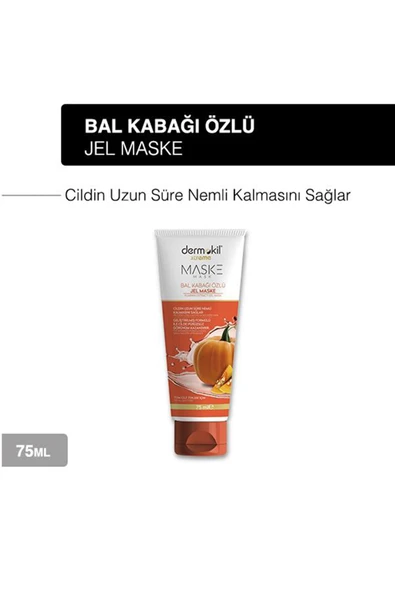 Bal Kabağı Özlü Jel Yüz Maskesi 75 ml X 3 Adet - 2