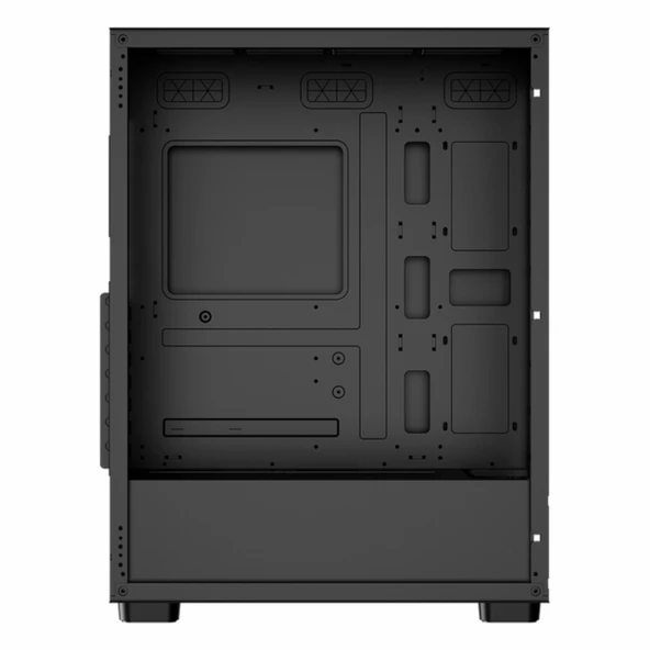 Vento VG15FE 650W 80+ Bronz USB 3.2 ATX Mid Tower Siyah Kasa - 5