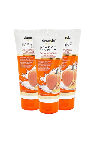 Bal Kabağı Özlü Jel Yüz Maskesi 75 ml X 3 Adet - 1