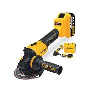 Sgs 5510 Akülü Avuç Taşlama Makinası Kömürsüz Motor 20 Volt Çift Akü 2x4 Ah ürün görseli