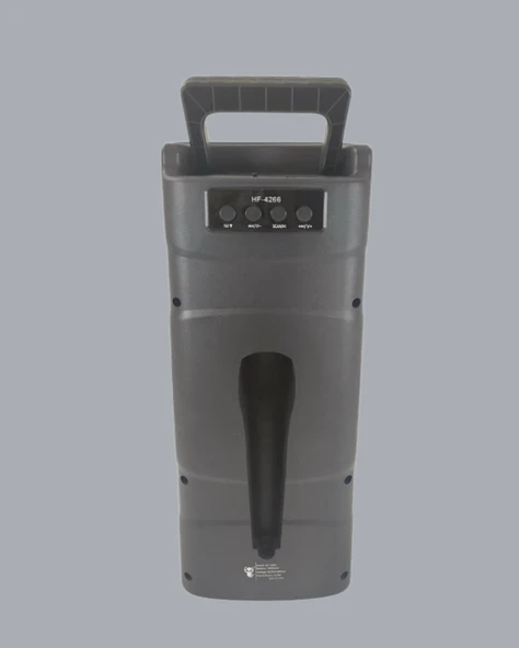 Şarjlı Işıklı Bluetooth Hoparlör | USB, AUX, TF Kart ve Radyo Destekli - 5