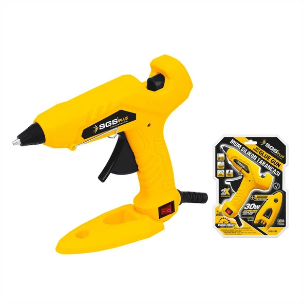 SGS 5290 30W İnce Mum Sıcak Silikon Tabancası Standlı 7-7,5 mm Uyumlu ürün görseli 1