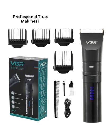 VGR V-286 Profesyonel Şarjlı Tıraş Makinesi ürün görseli 1