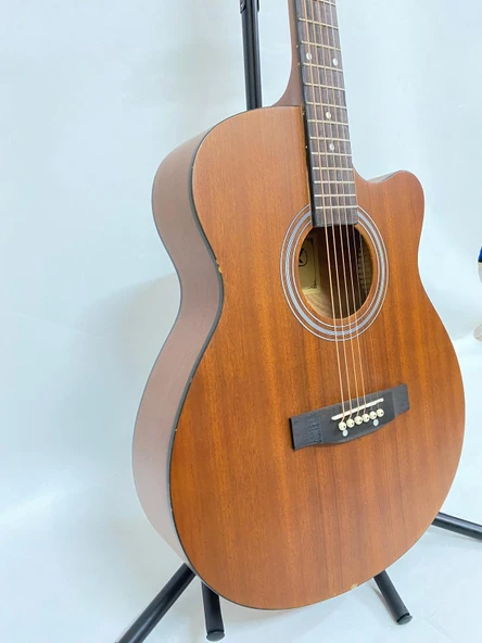 Midex PHX-187 Masif Ağaç 4/4 Akustik Gitar-OUTLET Minör Kozmetik Kusurlu (SIFIR ÜRÜN Ton ve Sap Dengesi Sorunsuz) - Resim 3