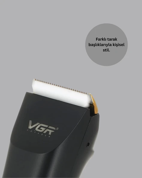 VGR V-286 Profesyonel Şarjlı Tıraş Makinesi - Resim 3
