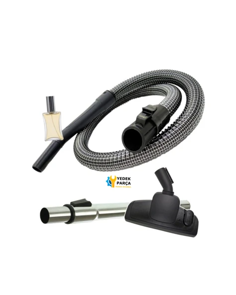 Rowenta Uyumlu RU 404 Aqua Express Elektrikli Süpürge Çelik Telli Hortumu Emici Aparatı Teleskopik Boru Hediyeli ürün görseli 1