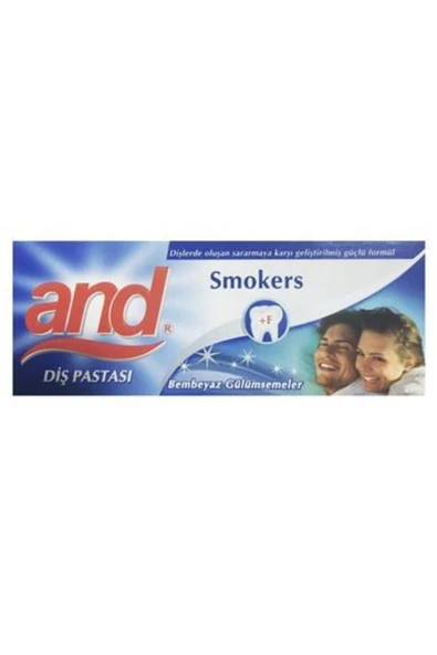 And Dıs Pastası Smokers 90 gr ürün görseli