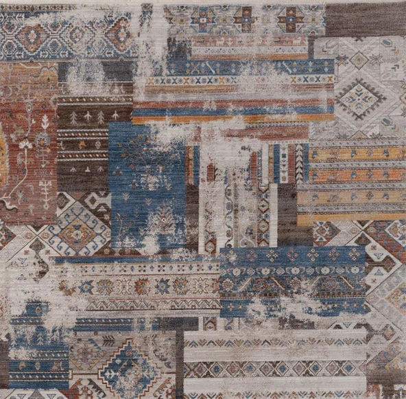 Gabardin Halı 7/24 Serisi 1494 Kahve Salon Oturma Yatak Odası Halısı - Resim 2