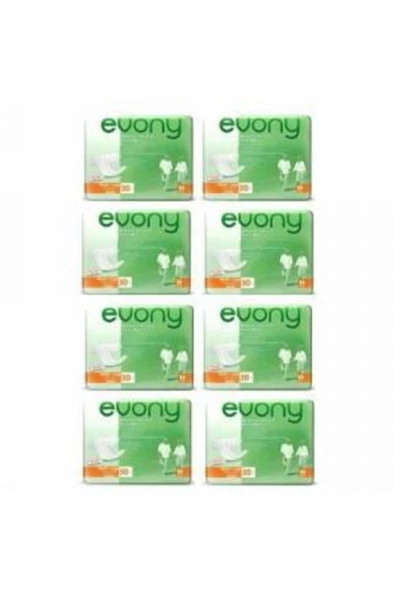 EVONY Evony Belbantlı Hasta Bezi Medium 30'lu 8 Adet ürün görseli