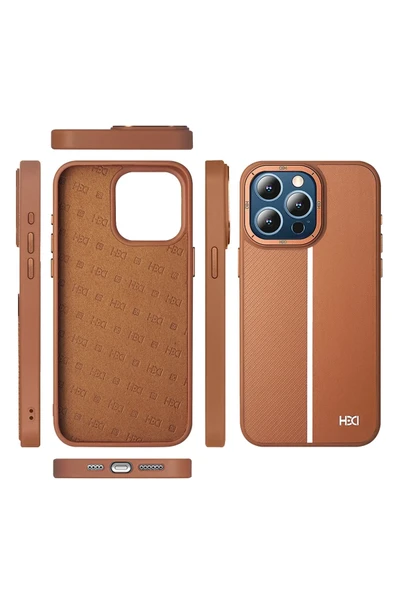 iPhone 15 Pro Max Kılıf HBC-155 Lizbon Kapak - Lacivert - 9