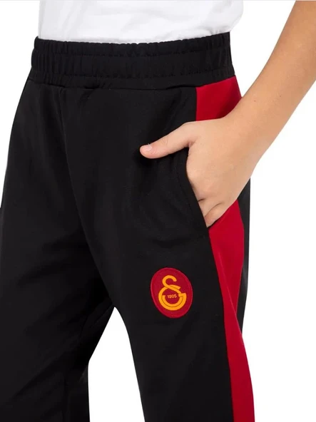 Galatasaray Orijinal Lisanslı Çocuk Eşofman Altı Siyah