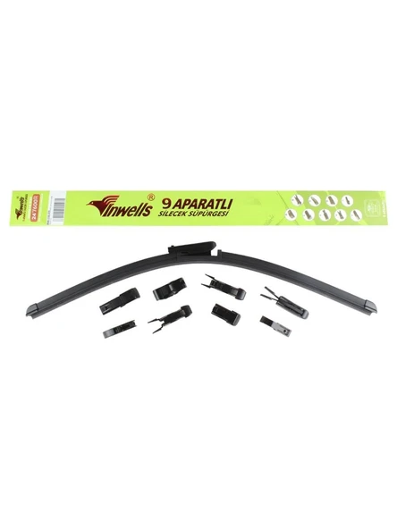 INWELLS 9 APARATLI SİLECEK SÜPÜRGWSİ 24" 600 MM SİLECEK