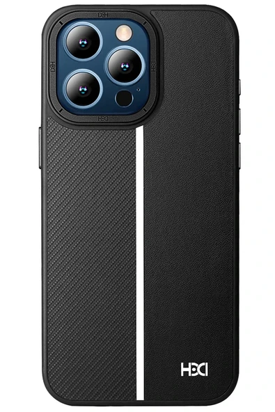 iPhone 15 Pro Max Kılıf HBC-155 Lizbon Kapak - Siyah ürün görseli 1