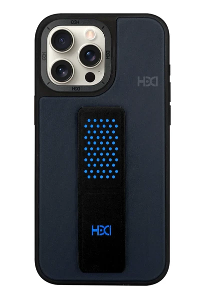 iPhone 14 Pro HBC-239 Colombo Standlı Kapak - Siyah ürün görseli 1