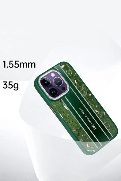 iPhone 14 Pro Kılıf HBC-188 Astra Kapak - Siyah - Resim 3