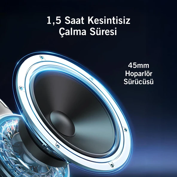 Nautica S30 Taşınabilir Şarjlı Kablosuz Bluetooth Speaker Hoparlör Navy - Resim 3