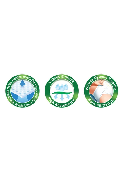 EVONY Premium Yetişkin Bezi Large 120 Adet - Resim 3