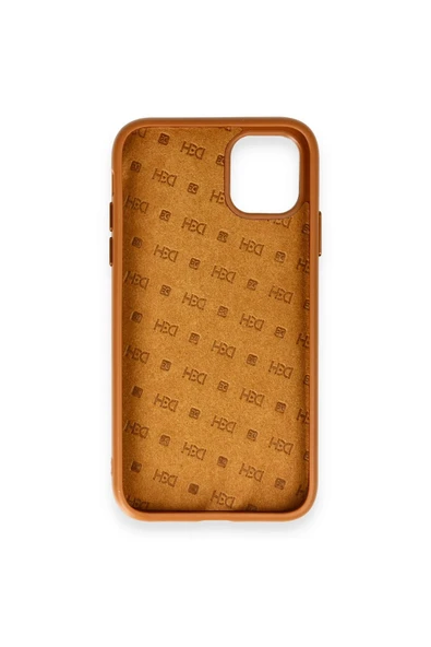 iPhone 13 Pro Max Kılıf HBC-155 Lizbon Kapak - Kahverengi - Resim 4