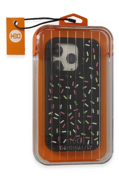 iPhone 15 Pro Kılıf HBC-222 Bern Kapak - Siyah - Resim 7