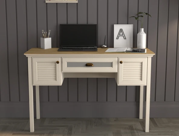 Hunerika Selina Premium Panjur Kapaklı Çalışma Masası- Minifiks - aytaşı/legnano - 2