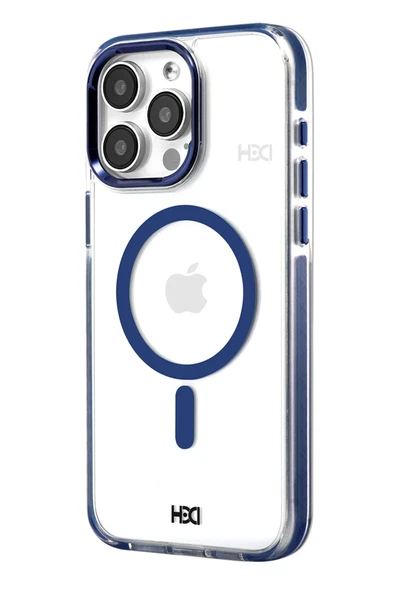 iPhone 15 Pro Max HBC-250 Dublin Magsafe Kapak - Lacivert ürün görseli 1