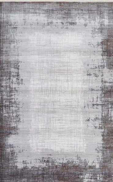 Gabardin Halı 7/24 Serisi 0263 Gri Salon Oturma Yatak Odası Halısı ürün görseli 1