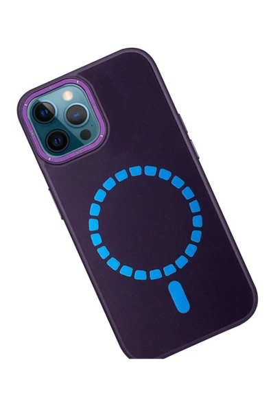 iPhone 12 Pro Max Kılıf HBC-156 Forum Magneticsafe Kapak - Derin Mor ürün görseli 1