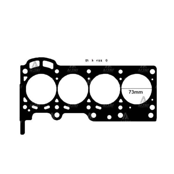 SİLİNDİR KAPAK CONTASI YARIS 06-11 1.3 2SZ-FE / SIRION / YRV / TERIOS 1.3 ÇELİK K3-VE ürün görseli