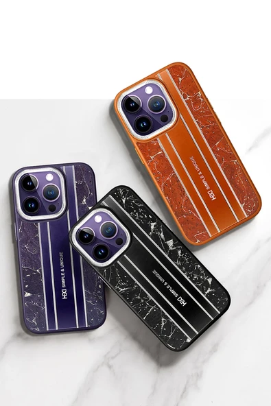 iPhone 14 Pro Max Kılıf HBC-188 Astra Kapak - Koyu Yeşil - Resim 7