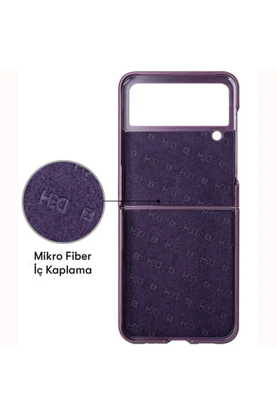 Samsung Galaxy Z Flip 4 Kılıf HBC-156 Forum Magneticsafe Kapak - Lacivert - Resim 5