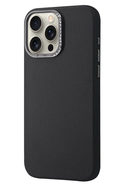 iPhone 14 Pro Max HBC-255 Viyana Kapak - Siyah ürün görseli 1