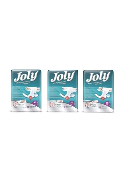 JOLY Belbantlı Hasta Bezi Extra Large Xl 90 Adet 3 Paket ürün görseli