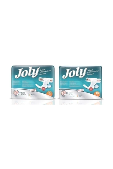 JOLY Belbantlı Hasta Bezi 60 Adet Büyük Large 30x2 Paket ürün görseli