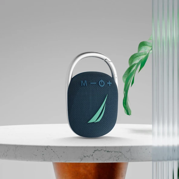 Nautica S30 Taşınabilir Şarjlı Kablosuz Bluetooth Speaker Hoparlör Navy - Resim 2