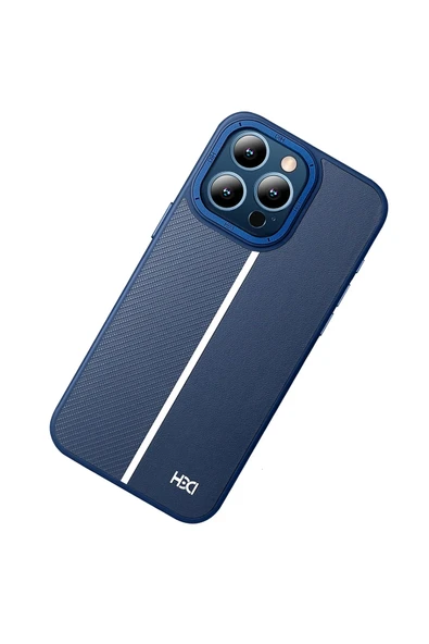 iPhone 15 Pro Kılıf HBC-155 Lizbon Kapak - Lacivert - Resim 2