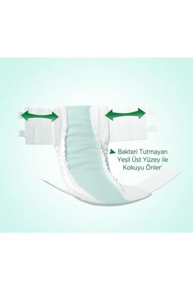 EVONY Premium Belbantlı Büyük Large L Hasta Bezi 120 Adet - Resim 2