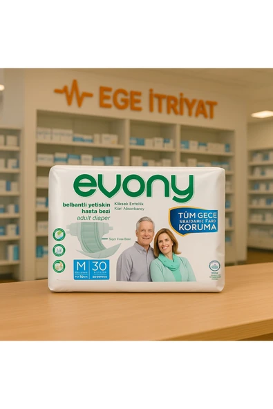 EVONY Hasta Bezi Orta-medium 30 Adet ürün görseli
