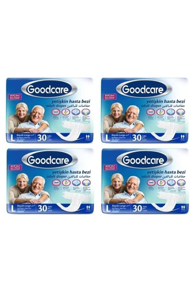 GOODCARE Hasta Bezi 120 Adet Büyük Large ürün görseli