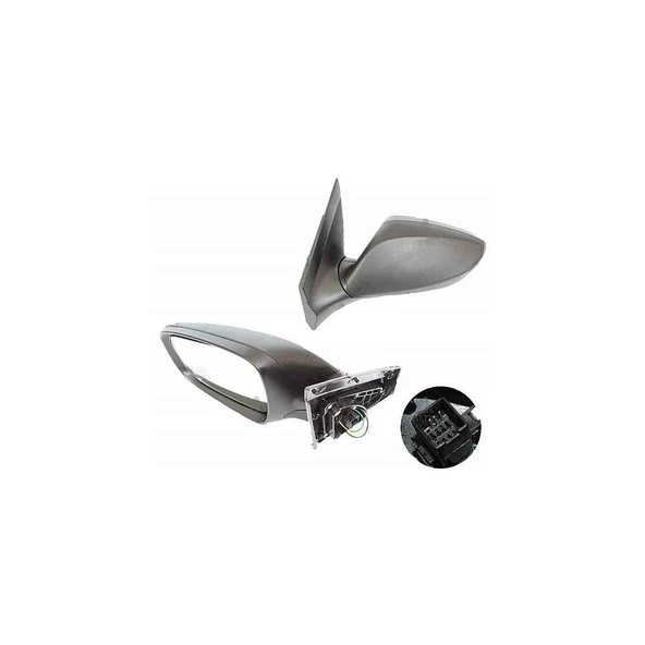 AYNA DIŞ DİKİZ ACCENT 11= BLUE ELEKTRİKLİ ISITMALI SİYAH SOL ürün görseli