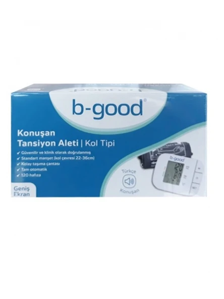 B-Good Konuşan Kol Tipi Tansiyon Aleti ürün görseli